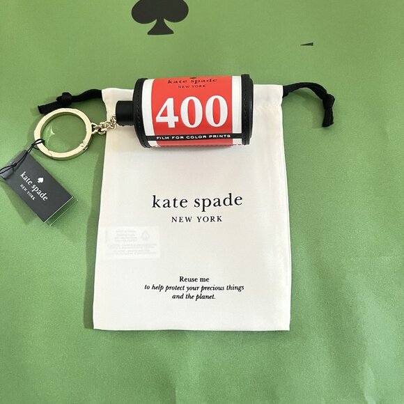 Kate Spade Picture This 3D Film Roll Key Fob Charm KL927 L38 Multicolor - Picture 1 of 6